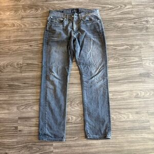 Lucky Brand Mens 121 Heritage Straight Jeans in Classic Gray
